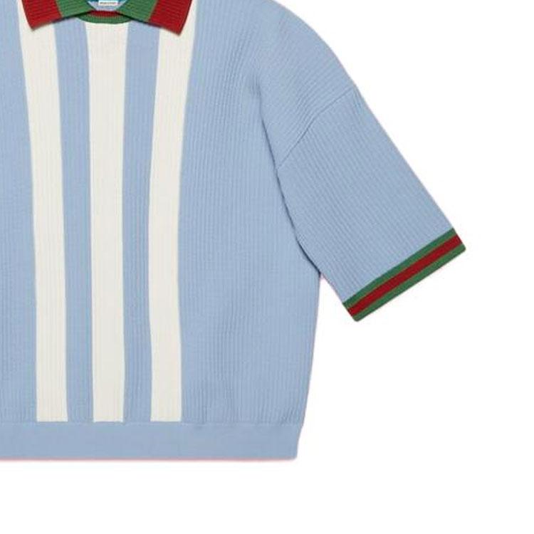 Gucci X Adidas Viscose Polo 700482-XKCDS-4748