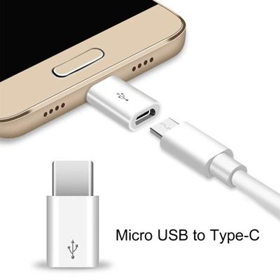 10Pcs Mini Type-C Male To Micro USB Female Adapter Mobile Phone Charge Converter