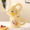 High Value Fruit Ceramic Cup Home Office Water Cup Cute Girl Coffee Cup Milk Mug Gift