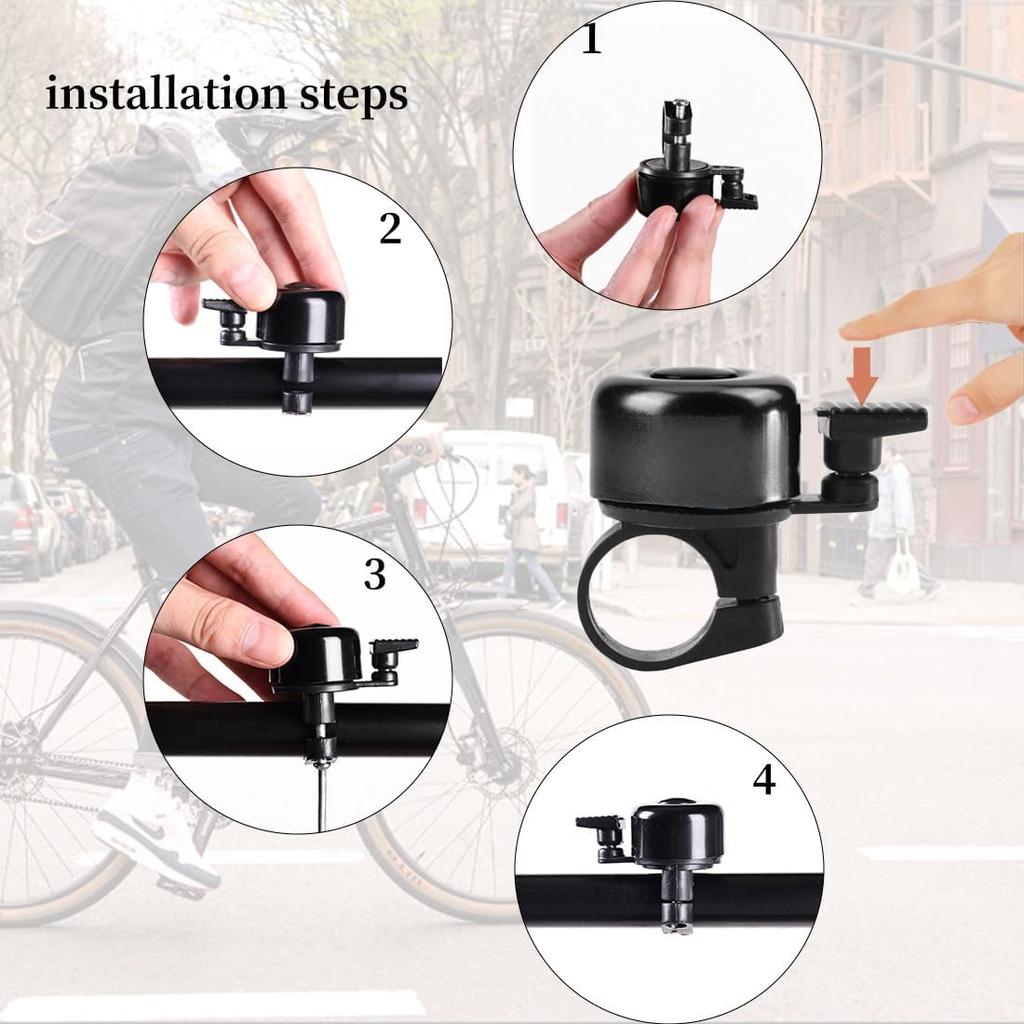 Mini Fahrradklingel Fahrradklingel Mountainbike Laut 120 dB Langlebig MTB Rennrad Radfahren Fahrradklingel