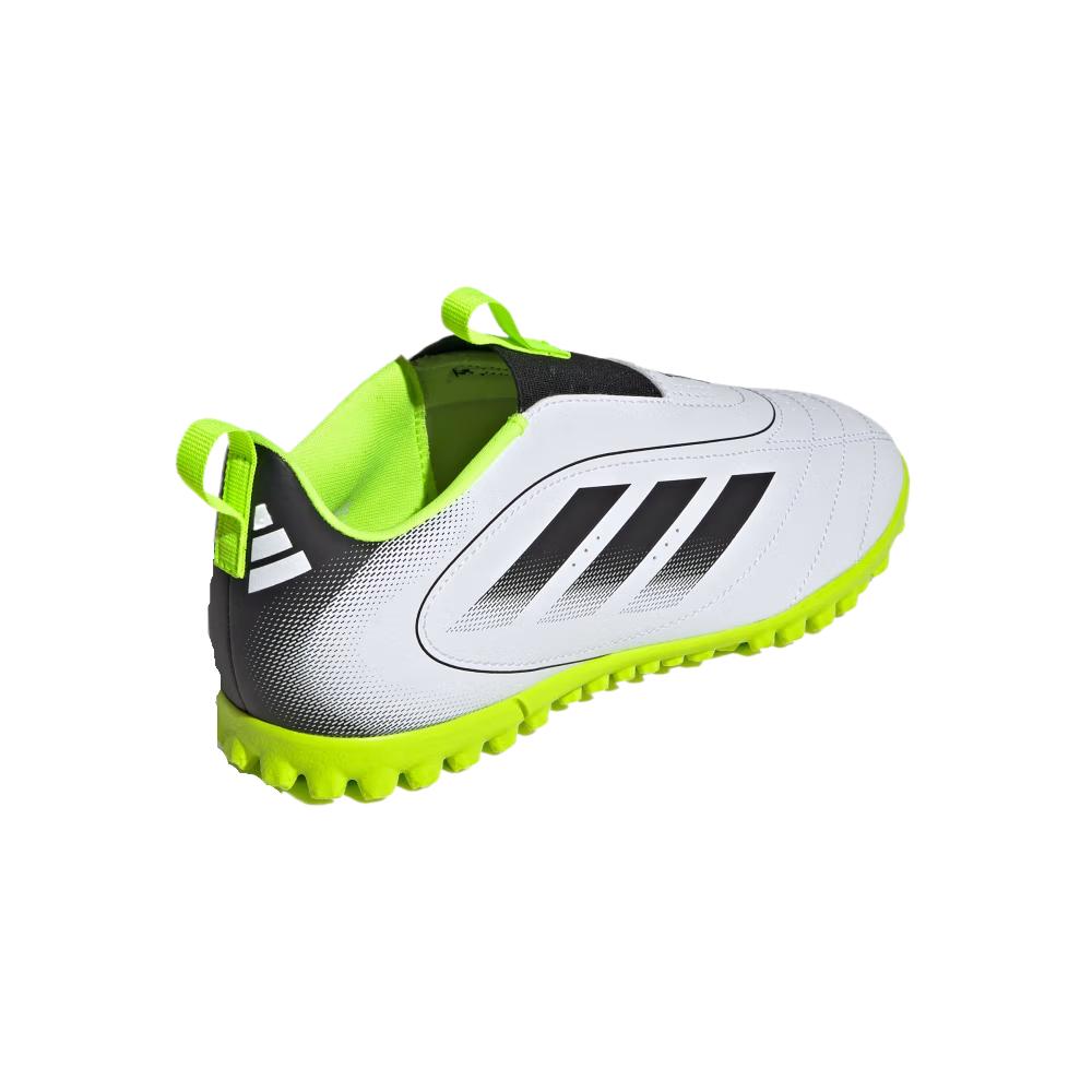 Adidas Goletto 9 Laceless Turf K White Black Lucid Lemon Kids Sneakers Cloud-White Core-Black JP5789