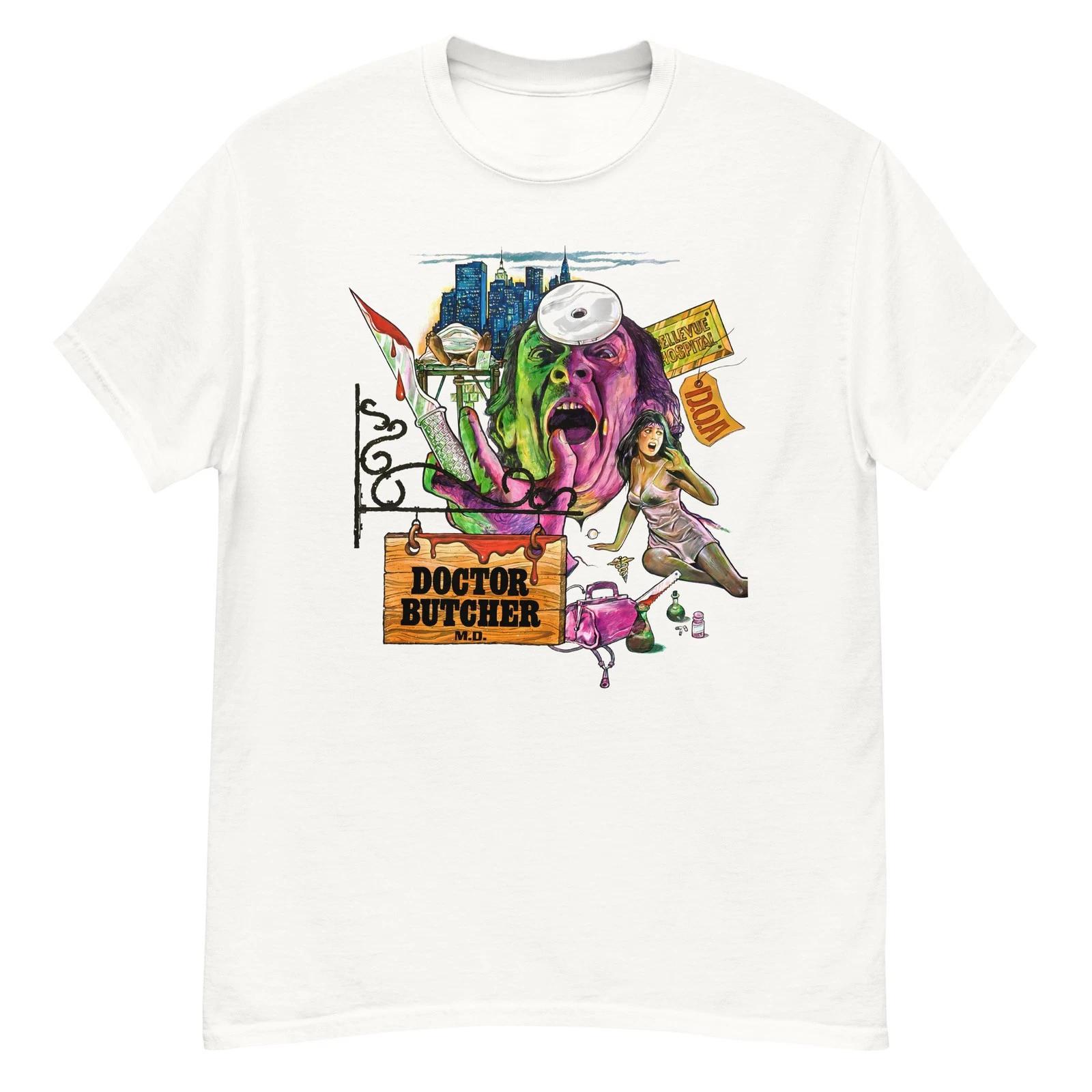 

Dr. Butcher M.D. cult zombie film fan art t-shirt M