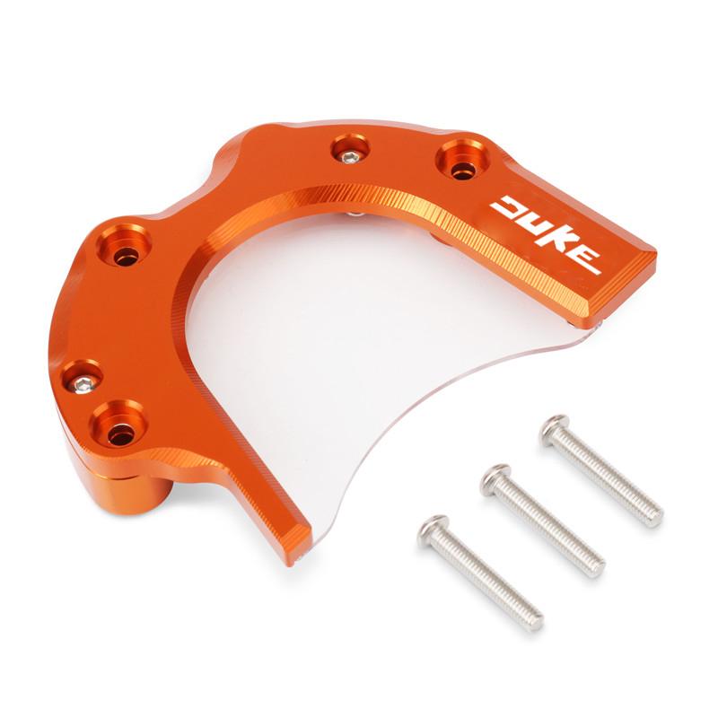 For  390 250 Motorcycle Front Sprocket Chain Guard Cover Guard Decorative Cover Left Engine Protection Cover