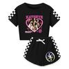Summer Fall Girls Boys Pajama Sets KPop Girls Group KATSEYE Pyjamas Children Cotton Sleepwear Baby Underwear Set Kids Clothes