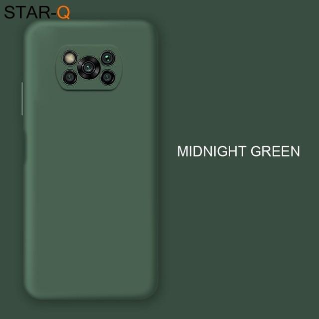 

Новый чехол из жидкого силикона с полным покрытием для телефона Xiaomi Poco X3 Nfc M2 F2 Pro X2, оригинальные мягкие защитные чехлы для задней панели poco x3 nfc