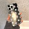 Fresh Chrysanthemum Suitable for iPhone17promax Mirror Phone Case 15 Niche 13/14 Apple 16 Large Hole x