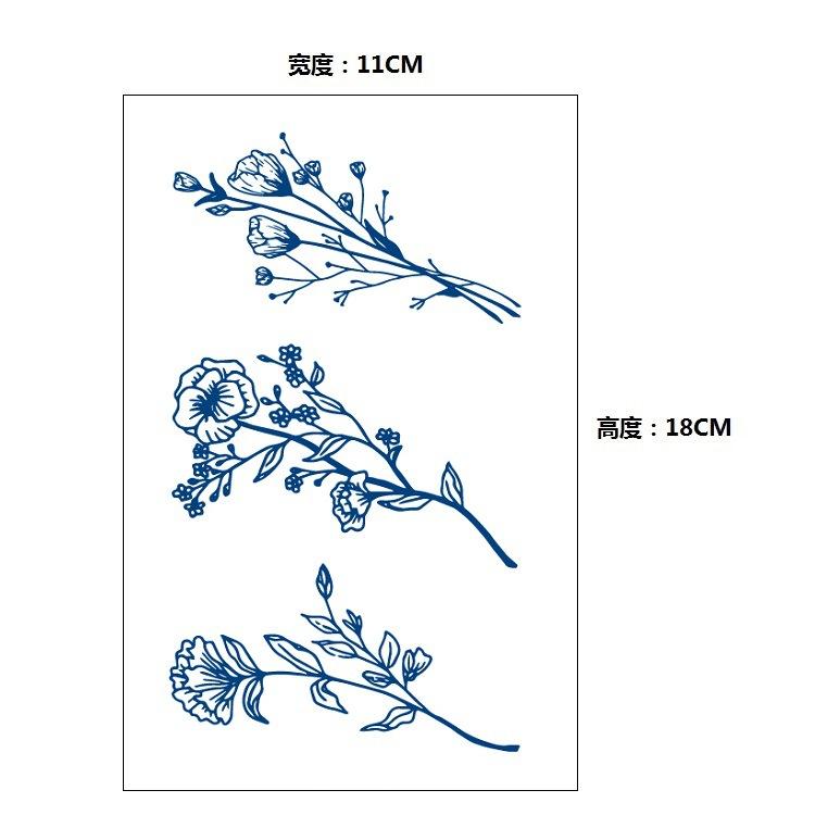 Xinyao Ziołowy Stopniowa Zmiana Celebryci Internetowi Nie Odbijają Światła Przez Długi Czas Nie Odpadają Wodoodporny Tatuaż Naklejka Naklejka