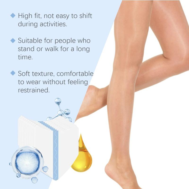 2-100Pcs V-Shaped Anti-Friction Thigh Tape, Invisible Sweat-Absorbent Anti-Chafing Patches, Comfortable Body Sticker for Pain Relief