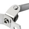 Wall Mount Utility Hook 6 Pack, Metal Storage Hook with Two Hole Design for Bathroom Kitchen Closet Home Daily Use