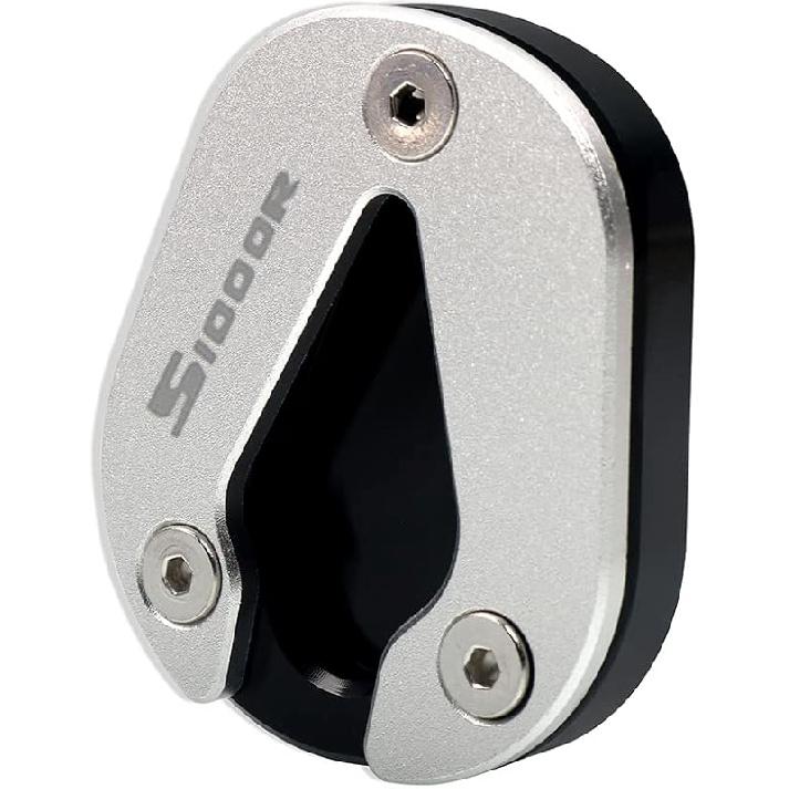 Motorcycle Foot Stand Side Enlarger Kickstand Stand Extension Plate Pad Compatible with BMW S1000R M