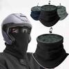 Cold Proof Collar Winter Outdoor Sports Scarves Fleece Neck Gaiter Ski Tube Scarf Half Face Cover for Men Women Neckerchief
