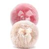 2PCS Long-fiber Flocking Large Powder Puff Colorful