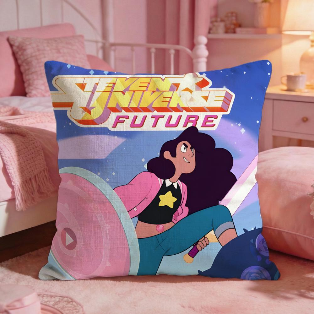 Steven Universe FFutures Cushion Cover Premium Comfort Reversible Pillow Cove Two In One Design For Any Room Car Interior