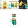 Plush Lucky Money Frog Hanging Ornament With Soft Cotton For Bag Keychain Gift