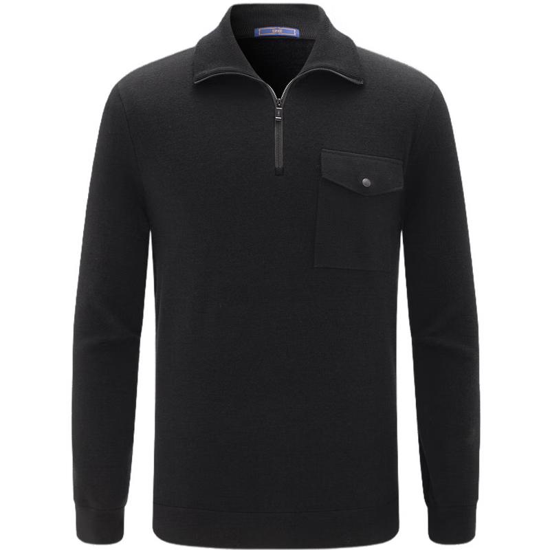 

Мужской свитер EMZ Erdos из смесовой шерсти с воротником поло 2XL