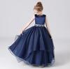 Long Piano Junior High School Junior Elegant Concert [LIANFOR] Children's Dress, Children's Dress, Recital, Formal, Children's Dress, Student, Dress,
