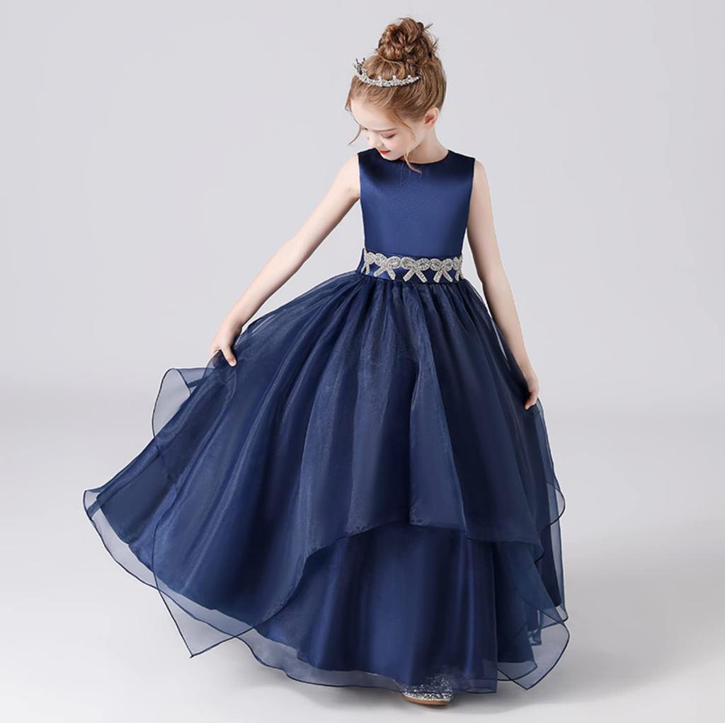 Long Piano Junior High School Junior Elegant Concert [LIANFOR] Children's Dress, Children's Dress, Recital, Formal, Children's Dress, Student, Dress,