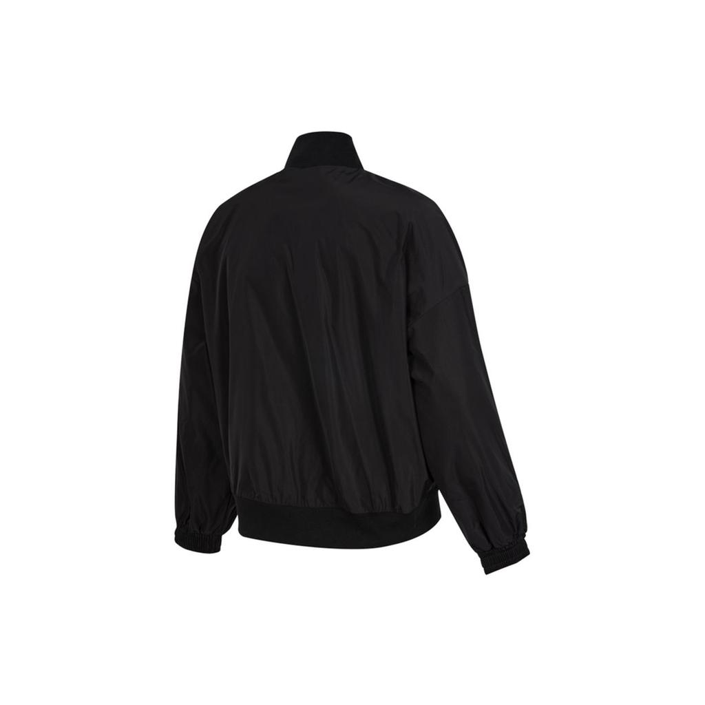 Adidas Fi W Bomber Casual Sportowa Oddychająca Tkana Kurtka Damska Kurtka Czarna H09767
