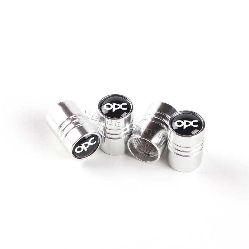4PCS Car Wheel Tire Valve Stem Caps Airtight Cover For Opel OPC Astra G H J K F Corsa D Zafira Insignia Mokka Regal Accessories