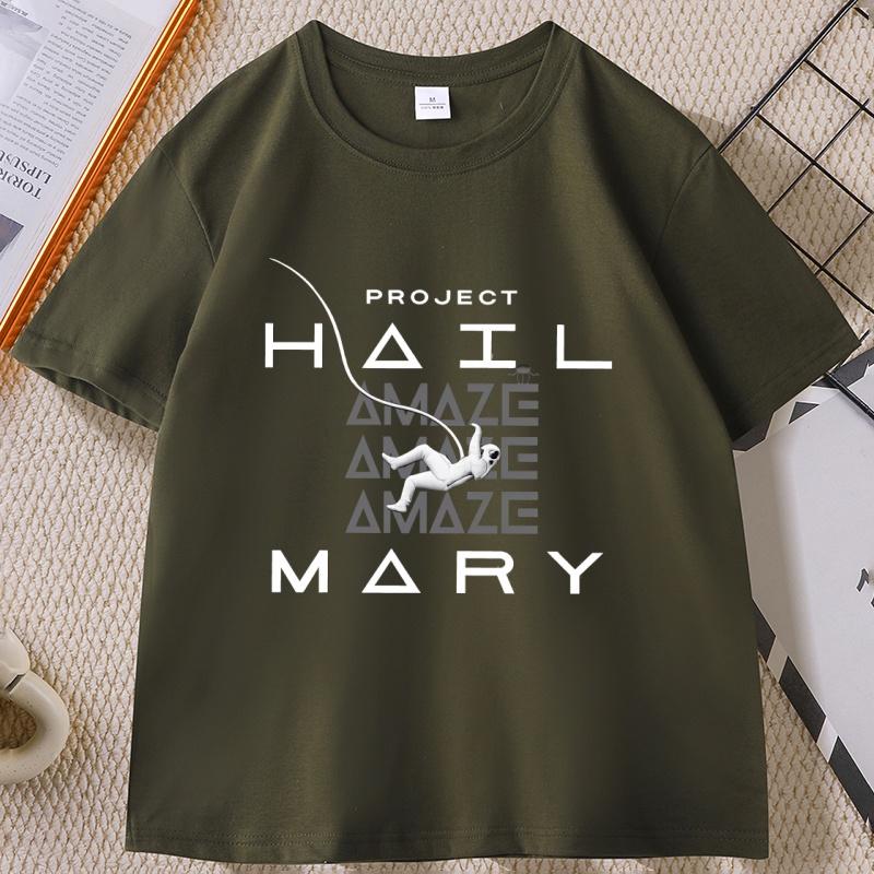 Project Hail Mary Rocky Tshirt for Unisex Women Rocky Amaze T Shirt Casual Cotton Short Sleeve Round Neck Tshirt Unisex Clothing