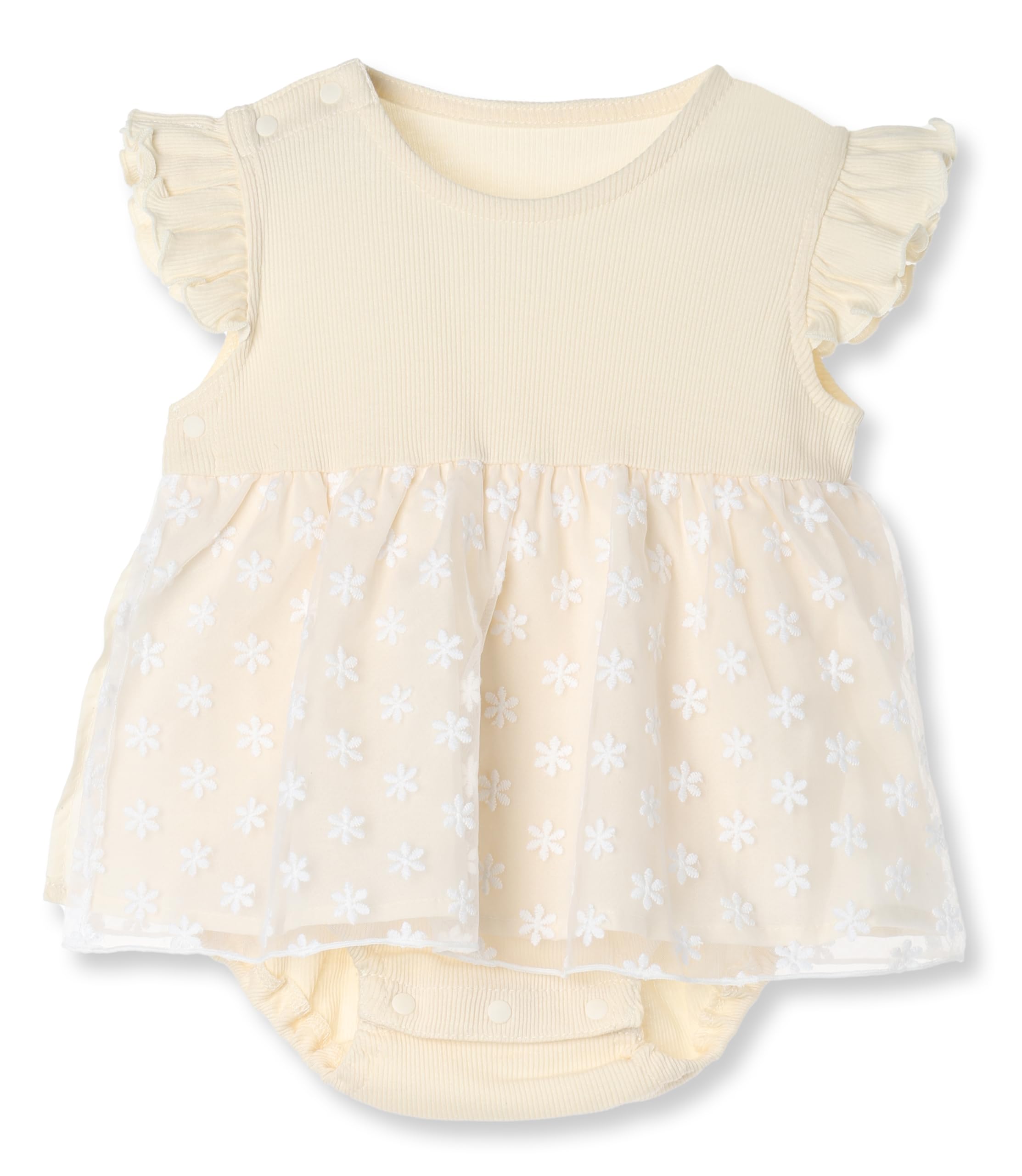 

Ромпер с юбкой из тюля с цветочным принтом OW 70 Baby [Kids Zoo] Ромперы/Комбинезоны