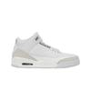 Air 3 Retro Pure Money 2025 Zapatillas para Hombre Blanco Plata Metálico CT8532-111