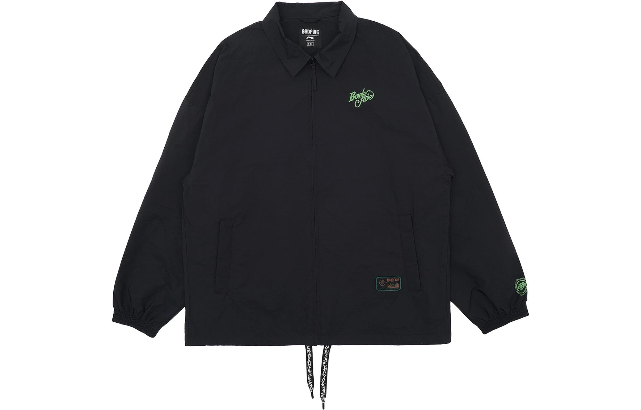 Li Ning Jackets Men s Black Lapel Moderate Other AFDS567-2 M
