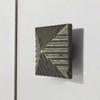 Heavy Duty Zinc Drawer Pulls with Retro Square Design Easy Installation Cupboard Handles for Furniture Hardware