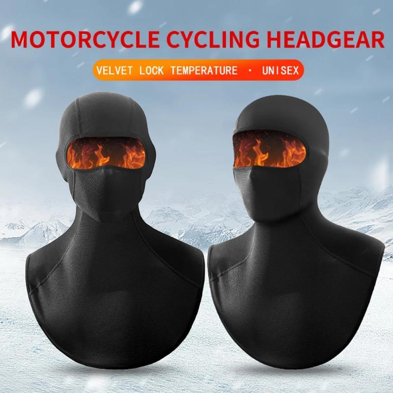 Outdoor extended warm head cover motorcycle head cover windproof lining mask riding cold neck ski mask winte