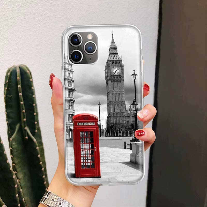 London United Kingdom England Flag For iPhone 17 Air 16 15 14 Plus 13 Mini 12 11 Pro Max Phone Case 16E 7 Print 8 SE Fundas Cove