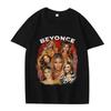 Beyoncé Classic T Shirt 2025 Men ’s Women Oversized 100% Cotton Fashion Streetwear Vintage Short Sleeve Summer Print Unisex Tops