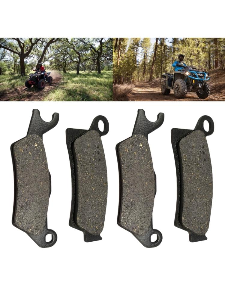 Rear Disc Brake Shoes Pads, Chinese ATV Brake Pads Fit ATV Dirt Pit Bike for Can-Am Renegade1000R