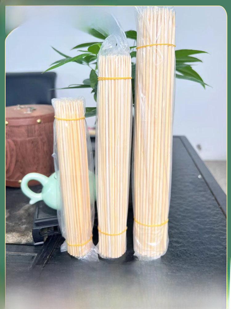 Disposable Bamboo Skewers for BBQ, Grilled Sausages, Bobo Chicken, Oden, and Snacks