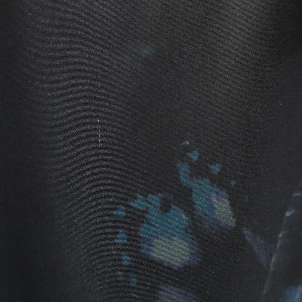 STUDIOUS Made In Japan Butterfly Pattern Long Sleeve Shirt 2 Black Men's Used