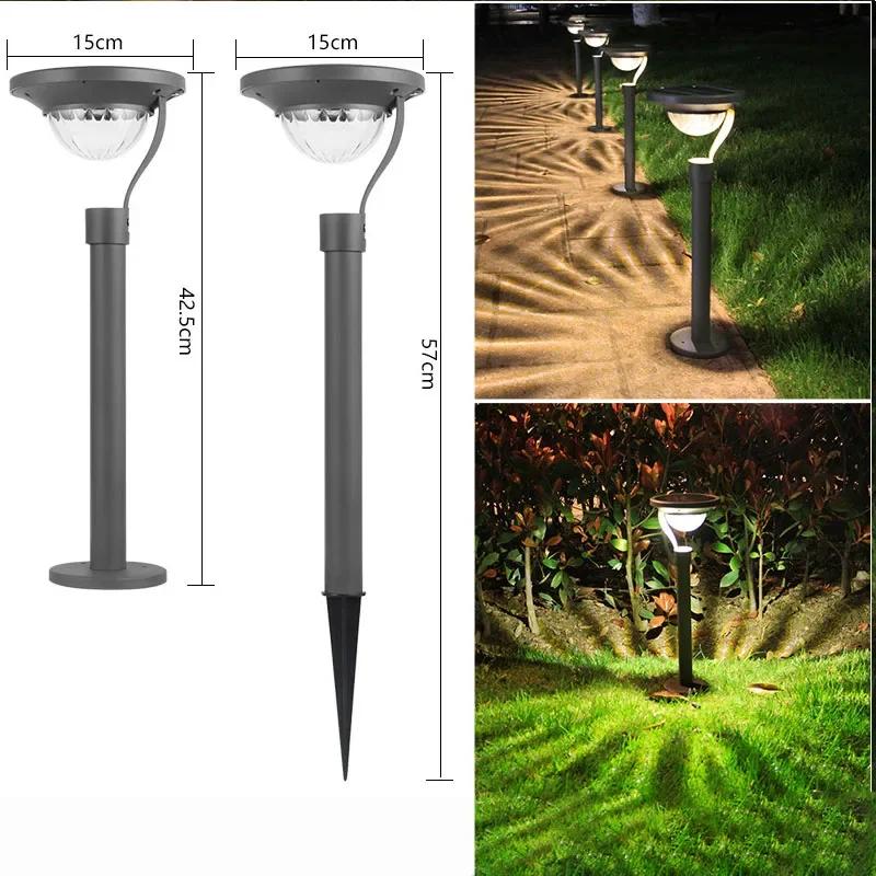 

Новые солнечные уличные светильники садовая лампа водонепроницаемая светодиодная солнечная садовая лампа для улицы ландшафтный газонный светильник наземный лазерный проектор Deco