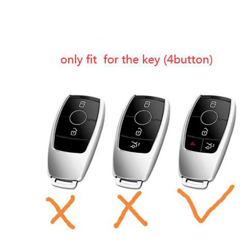 Silicone Car Key Fob Case Cover Holder Accessories For Mercedes-Benz New A C E S Gle Cls W177 W205 C205 W213 W222 W167 C257 Key