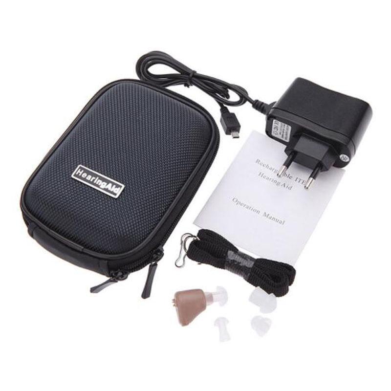 K-88 Rechargeable In-Ear Hearing Amplifier - English Version