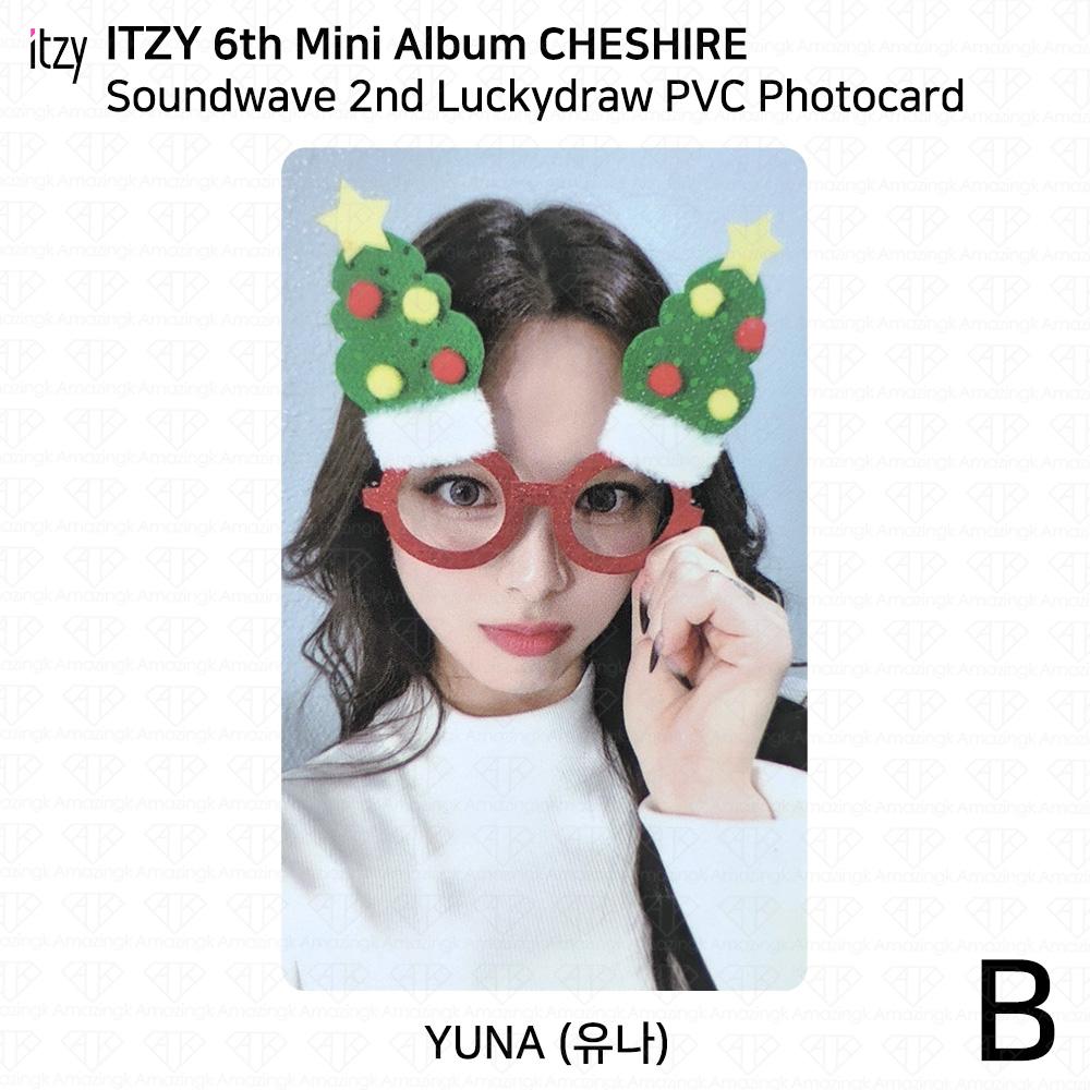 ITZY 6th Mini Album Cheshire Soundwave 2nd Lucky Draw Photocard Benefit Ver.