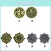 Cthulhu Mythos Coin Keychain With Zinc Alloy Material For Horror Tabletop Gaming Fans