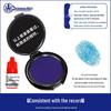 Quick-Drying Multi-Color Fingerprint Pad: Red, Blue & Black