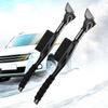 2 in 1 Auto Schneeschaufel Abnehmbarer Auto Fensterschnee Reiniger Tragbarer Auto Eiskratzer