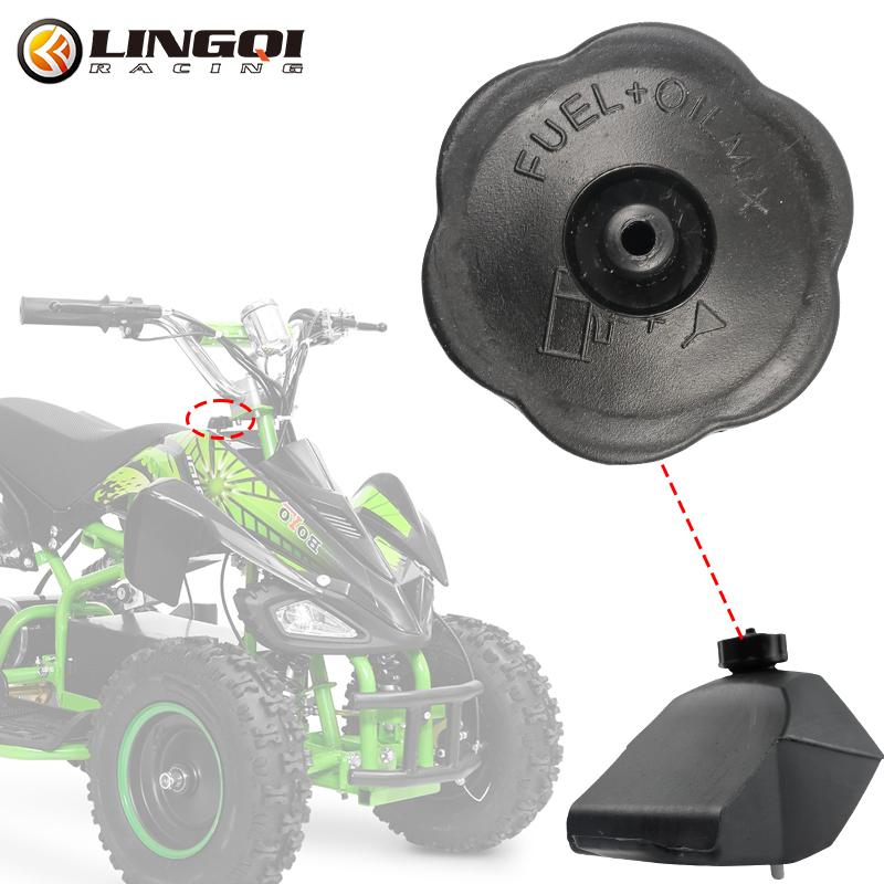 LINGQI RACING Engine Oil Filler Cover Mini Moto FUEL PETROL TANK CAP LID For Motorcycle Dirt Pit Bike ATV  Quad Dirt Bike