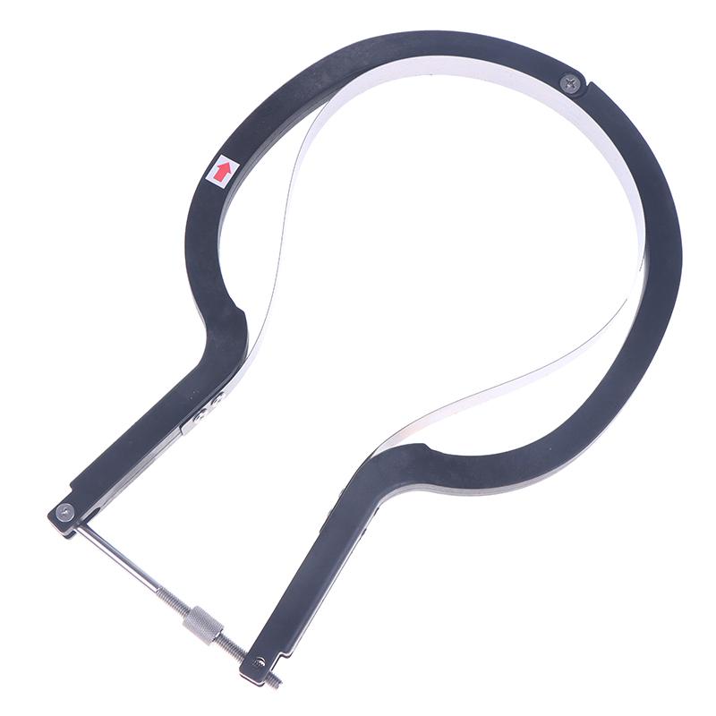 Profesionální sada rámu a nože na řezání gumy na stolní tenis pro řezání gumové desky DIY pálka na ping pong bezpečný řezný nástroj