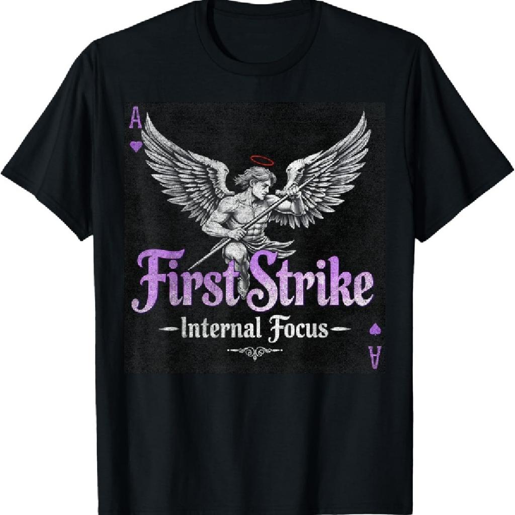 Hip Hop Vintage Edgy Urban Y2K Back Print Streetwear Angel T-Shirt