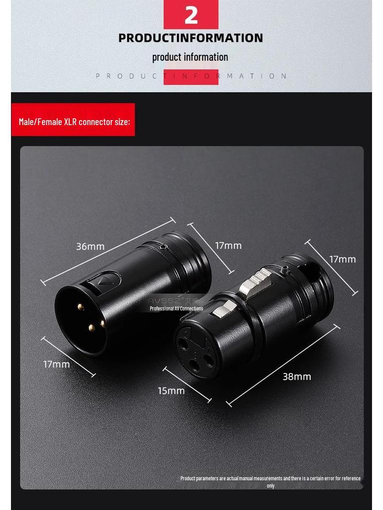Right-Angle 3-Pin XLR Male to Female Microphone Audio Cable