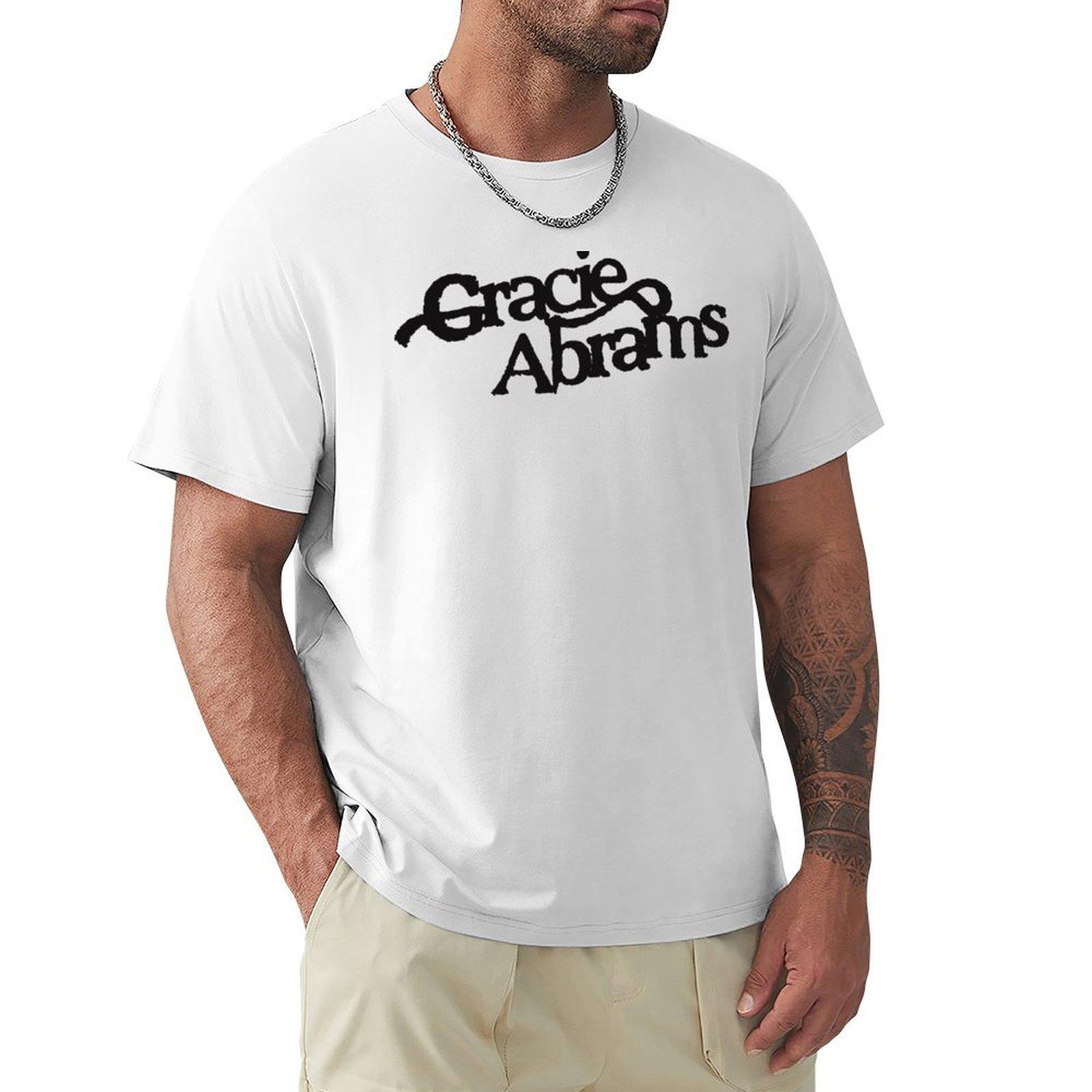 Gracie Abrams Merch Gracie Abrams Logo Tshirt Christmas Casual Tee Shirt S