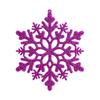 Christmas decoration snowflake pieces Christmas tree ornaments 10pc