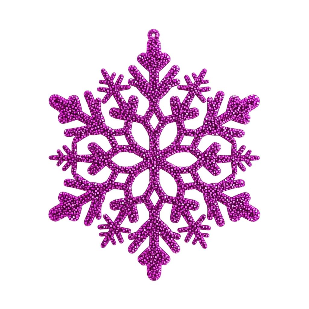 Christmas decoration snowflake pieces Christmas tree ornaments 10pc