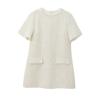 Fashion Style 2024 Fall and Winter New Women's Clothing Easiest for Match Sequin Short Sleeve Round Neck Mini Dress 8714933