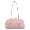 Korean Style High-End Boston Bag for Women, New Large Capacity Casual Handbag, Commuting Versatile Shoulder Baguette Bag